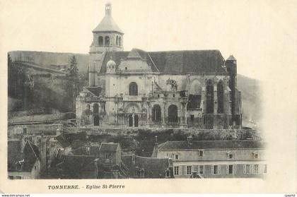 CPA Tonnerre Eglise St Pierre