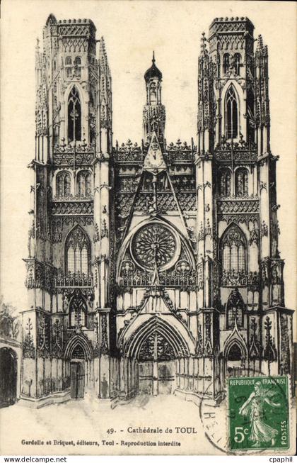 CPA Cathedrale de Toul