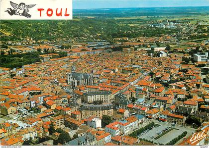 CPM Toul Vue aerienne
