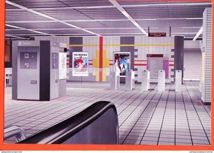 29197 /  METRO de TOULOUSE JOLIMONT Salle Billets Station Echanges METRO-BUS CAPITOLE MIRAIL UNIVERSITE STATIONS 1/15