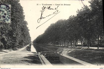CPA Toulouse Canal De Brienne