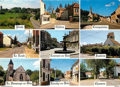 77 - Tournan en Brie - et ses environs - Multivues - CPM - Voir Scans Recto-Verso