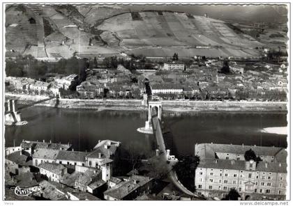 Carte Postale Ancienne de TOURNON-Vue aérienne