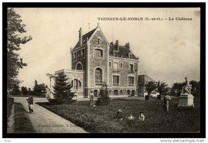 78 Toussus-le-Noble chateau D78D K78646K C78620C RH085353