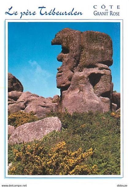 Carte Postale - 22 - Trébeurden - Le rocher du Père Trébeurden - Curiosité Géologique - CPM - Voir Scans Recto-Verso - P
