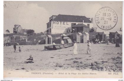 29 - FINISTERE - TREBOUL - HOTEL DE LA PLAGE DES SABLES BLANCS