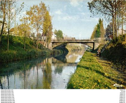 Tremblay en France - le canal de l'Ourq
