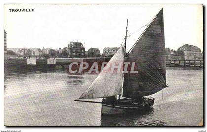 CPA Trouville Bateau
