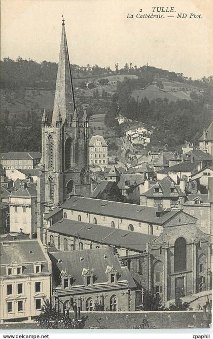 CPA Tulle La Cathedrale