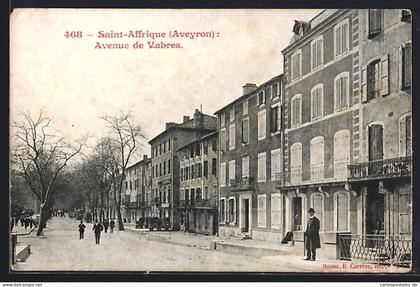 CPA Saint-Affrique, Avenue de Vabres