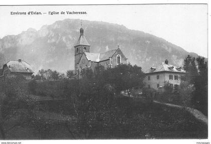74 HAUTE SAVOIE Eglise de VACHERESSE aux Environs d'Evian