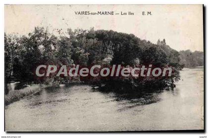 CPA Vaires sur Marne Les Iles