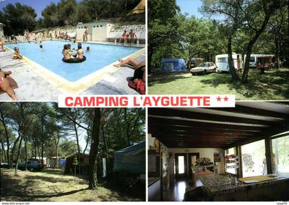 CPSM Camping Faucon L'Ayguette Vaison la Romaine