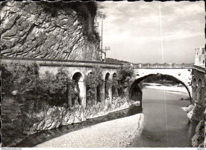 CPSM Vaison la Romaine Le pont romain