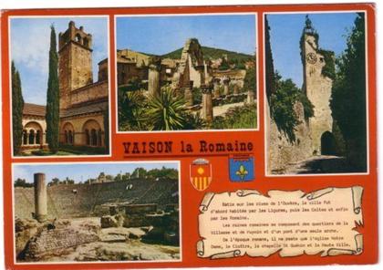 CPSM - VAISON LA ROMAINE - Multivues - Couleur - Années 80 -