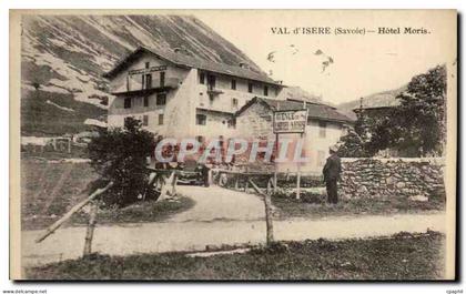 CPA Val D'Isere Hotel Moris Automobile