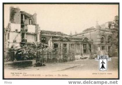 59 Valenciennes - 18 (bis)  VALENCIENNES - La Gare - cpa