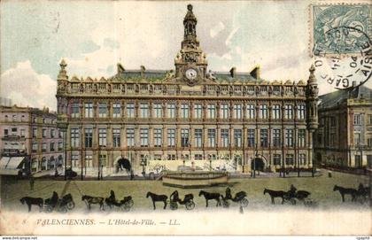 CPA Valenciennes L'hotel de ville