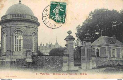 Carte Postale Ancienne - 94 - Valenton - Château de la Tourelle - Entrée - CPA - Oblitération ronde de 1919 - Voir Scans
