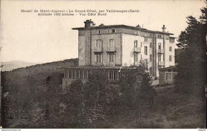 CPA Massif du Mont Aigoual Le grand hotel par Valleraugue