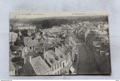 Cpa 1905, Valognes, vue générale, Manche 50