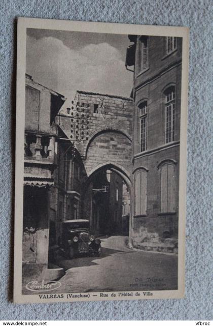 F93, Valréas, rue de l'hôtel de ville, Vaucluse 84