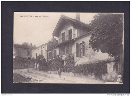 Prix fixe Vandoeuvre les Nancy (54) - Rue du Tonneau ( animée Ed. Lutier)