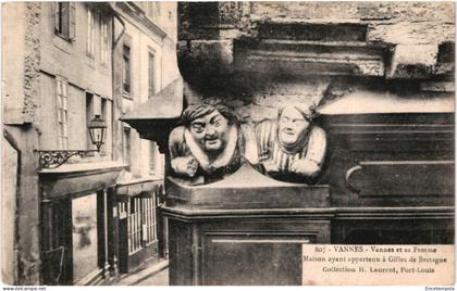 CPA Carte Postale  France Vannes   Vannes et sa femme  VM101828