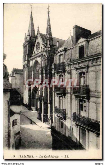 Vannes CPA La cathedrale