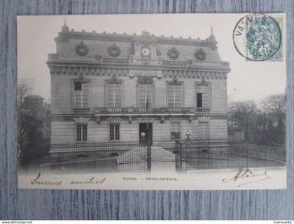 cpa Vanves(92)hôtel de ville