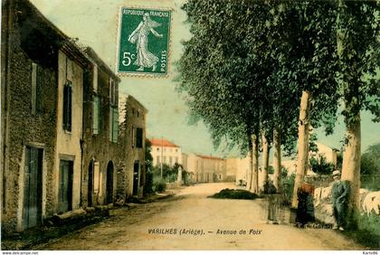 varilhes * avenue de foix * villageois