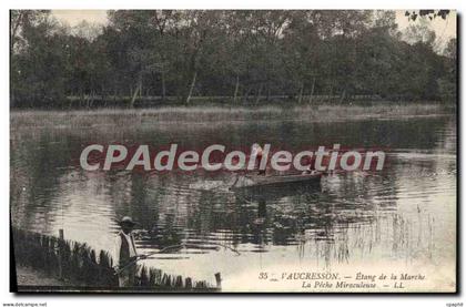 CPA Vaucresson Etang de la Marche La Peche Miraculeuse