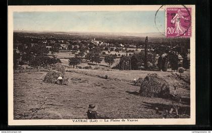 CPA Vayrac, La Plaine de Vayrac