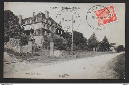 VAYRAC - Route de Bétaille