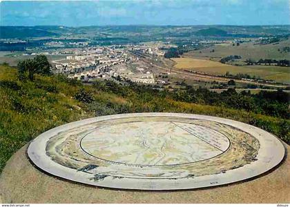 21 - Venarey les Laumes - Vue panoramique de la table d'orientation d'Alise Sainte Reine - Alésia - Carte Neuve - CPM -