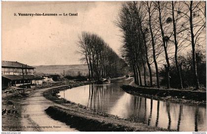 CPA  Carte Postale  France  Venarey-les-Laumes  Le canal   VM104902