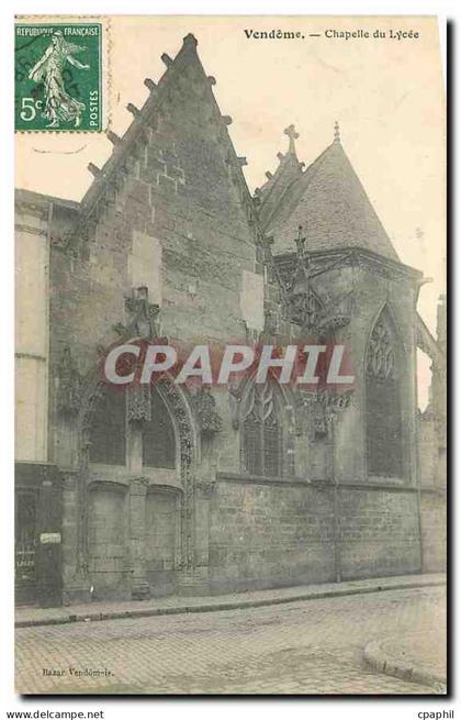 CPA Vendome Chapelle du Lycee