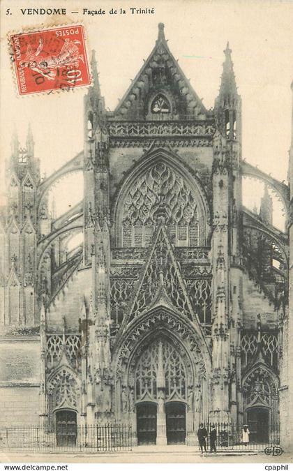 CPA Vendome Facade de la Trinite