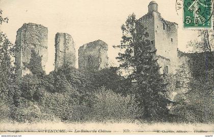 CPA Vendome Les Ruines du Chateau
