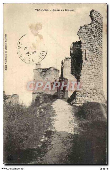 VEndome CPA Ruines du chateau