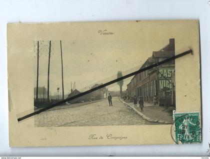 Carte  abîmée - Venette -  Rue de Compiègne