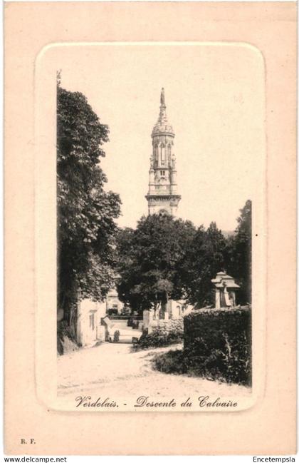 CPA  Carte Postale France Verdelais  Descente du Calvaire   VM105399