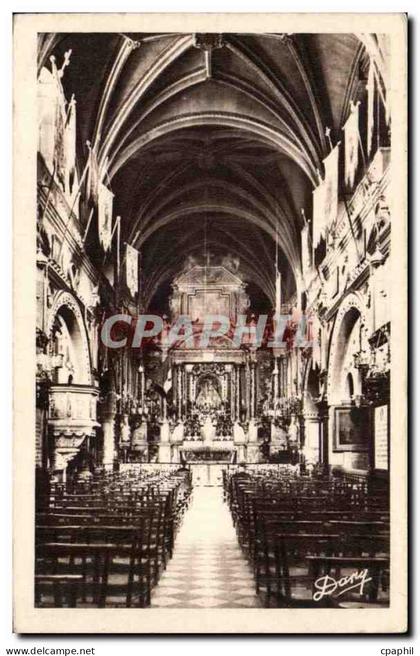 CPA Verdelais Interieur de la basilique