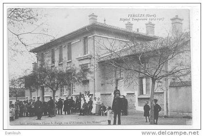 30 // VERGEZE - Hopital Temporaire 1914 1915 / ANIMEE,  edit briancon