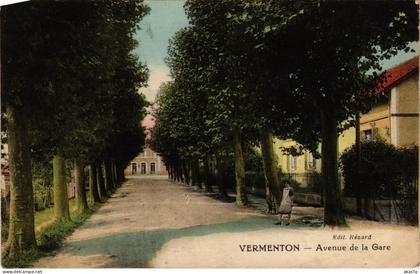 CPA Vermenton Avenue de la Gare FRANCE (1451722)