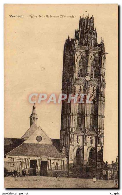 CPA Verneuil sur Avre Eglise de la Madeleine