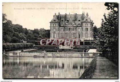 Environs de Verneuil sur Avre - Chateau de Conde sur Iron - Facade nord - CPA