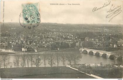 CPA Vernon Eure Vue Generale