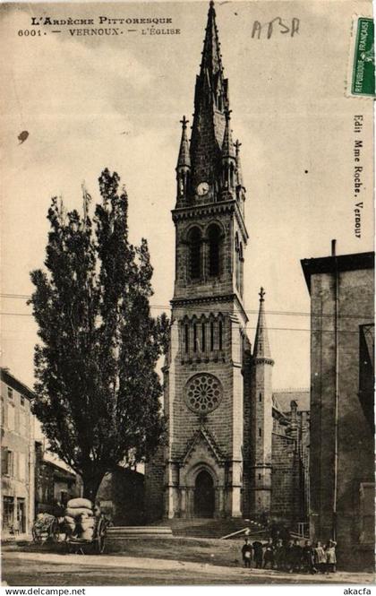 CPA VERNOUX L'Église (660823)