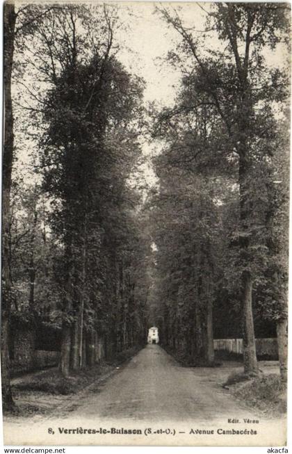 CPA Verriéres le Buisson-Avenue Cambacérés (180417)